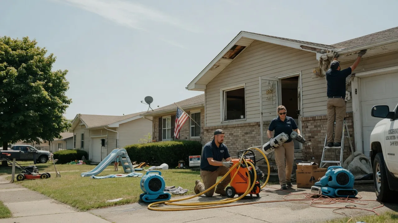 Water Damage Restoration in Illinois City, IL near me
